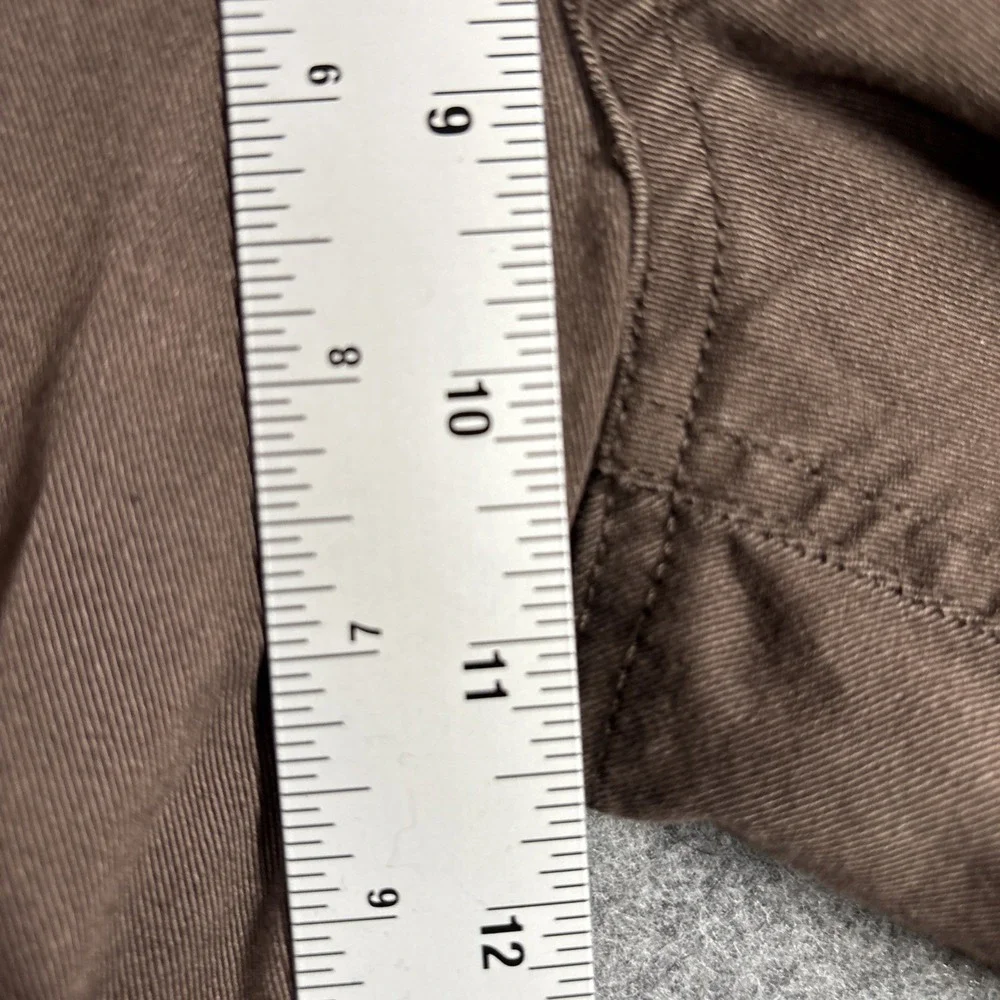 Hurley Chino Pants Mens 30x30 Brown Dri-FIT Straight Leg Zipper‎ Pocket